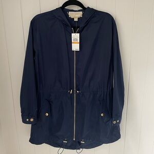 Michael Kors Satin Navy Jacket
